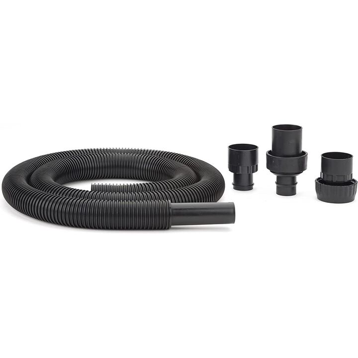 Shop Vac Black Plastic 8 Feet Length x 1 1/2 Inch Diameter Hose, large image number 1