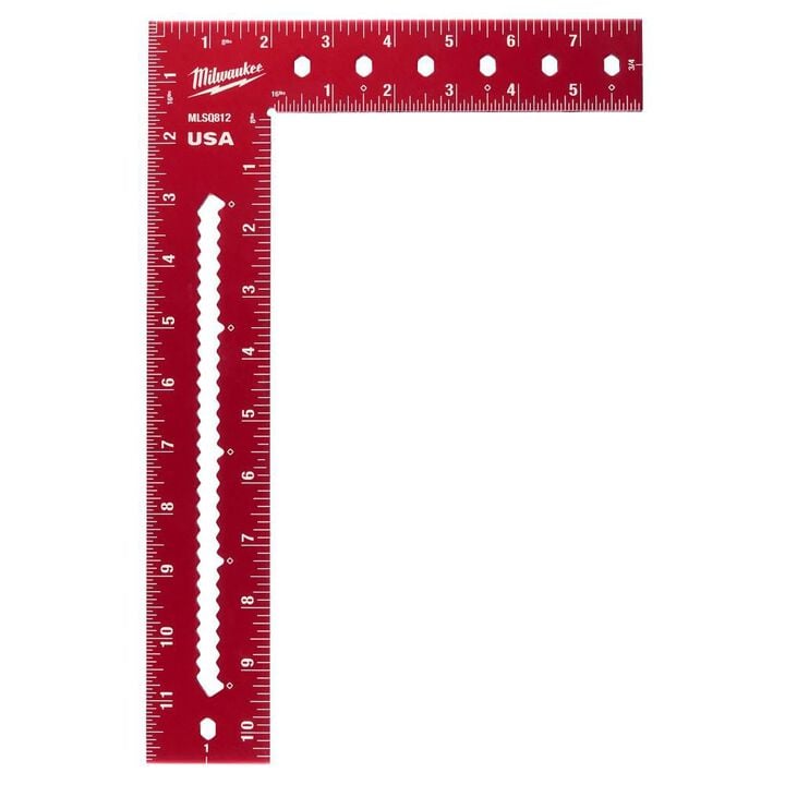 Milwaukee 8 Inch x 12 Inch Framing Square, large image number 0