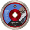Rubi Tools 5 Inch Badger Mesh Turbo Rim Diamond Blade for Granite and Porcelain, small image number 1