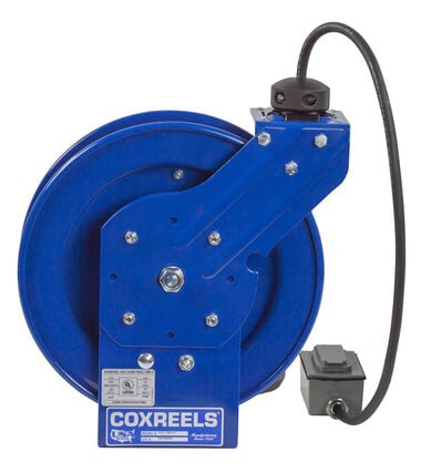 Coxreels Spring Driven Cord Reel Duplex Industrial Rec 16GA x 50', large image number 5