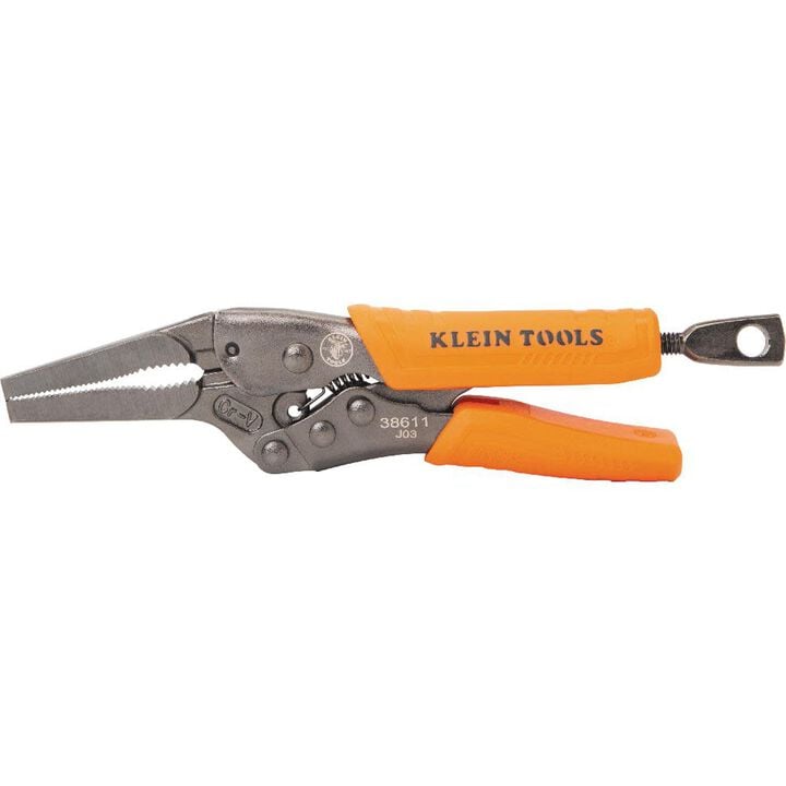 Klein Tools Long Nose Locking Pliers, 6 Inch, large image number 9