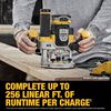 DEWALT 20V MAX XR 2-1/4 Peak HP Plunge Router (Bare Tool), small image number 4