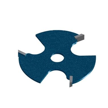Bosch 1/8 In. Carbide Tipped 3-Wing Slotting Cutter Bit, large image number 0