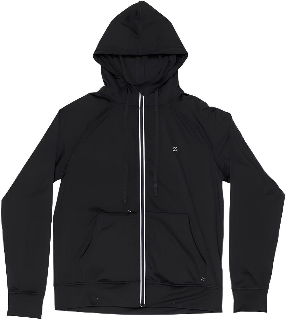 FIELDSHEER Mens Everyday Full Zip Hoodie Black Size XL - FSMJ02010526