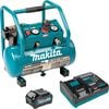 Makita 40V max XGT Brushless Cordless 2 Gallon Quiet Series Compressor Kit (4.0Ah), small image number 1