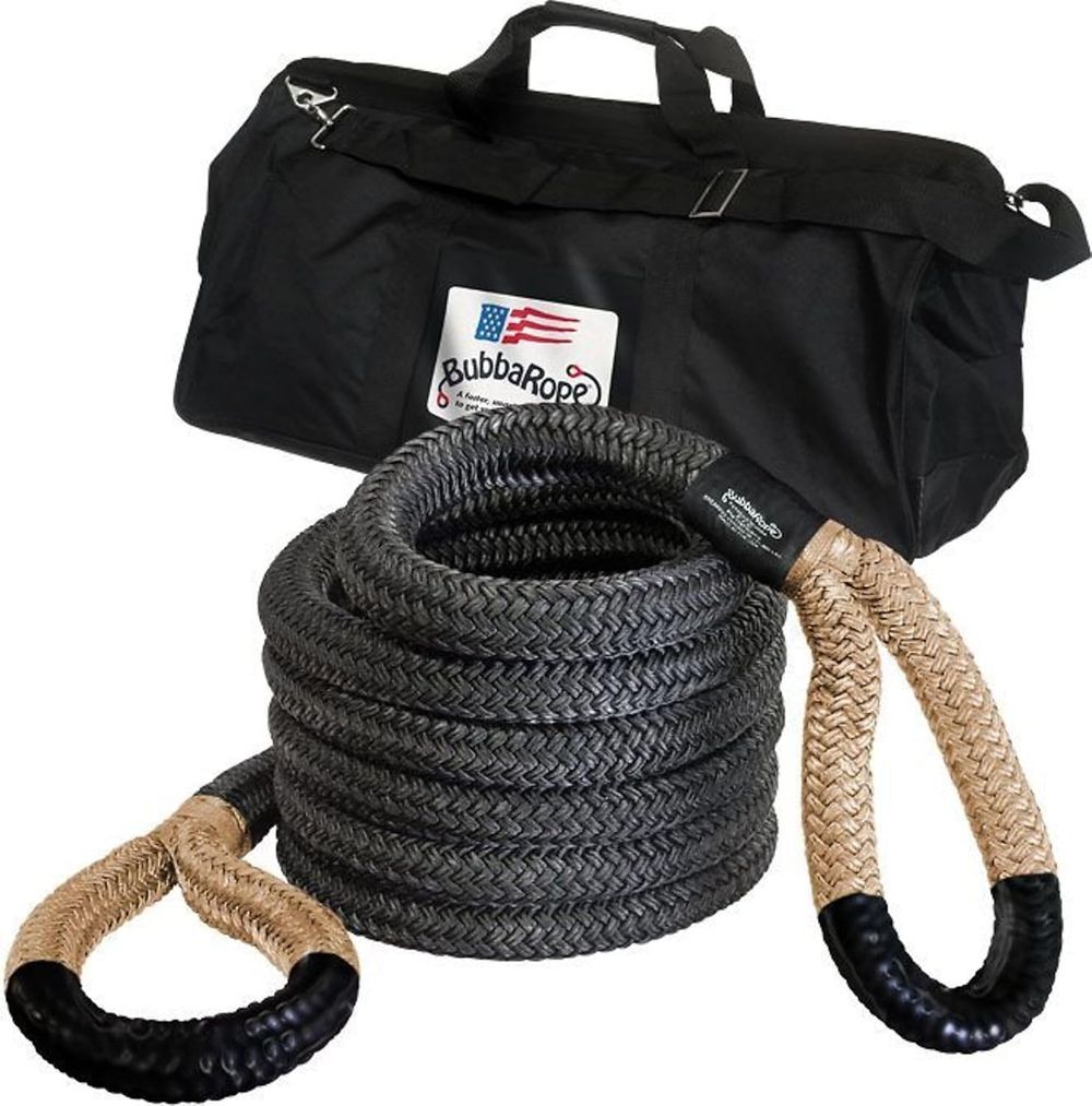 Bubba Rope Extreme 2 Inch x 20 Ft. Tan Power Stretch Off-Road Recovery Rope, large image number 1