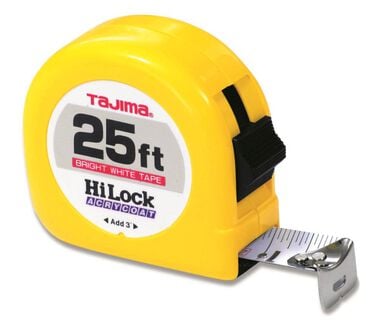 Tajima 25 Ft. Standard Scale Tape Measure with 1 In. Steel Blade, large image number 0