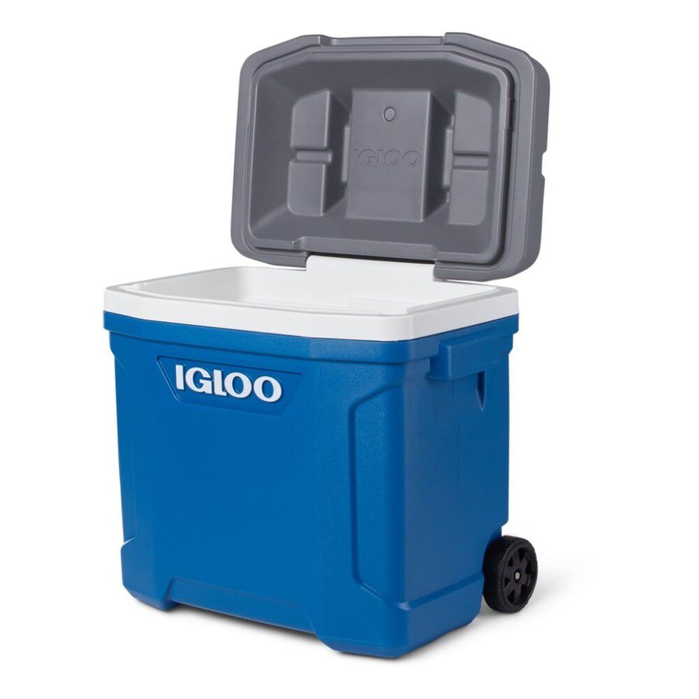 Igloo Latitude 30 Roller Hard Cooler Indigo Blue/Meteorite 30qt, large image number 8