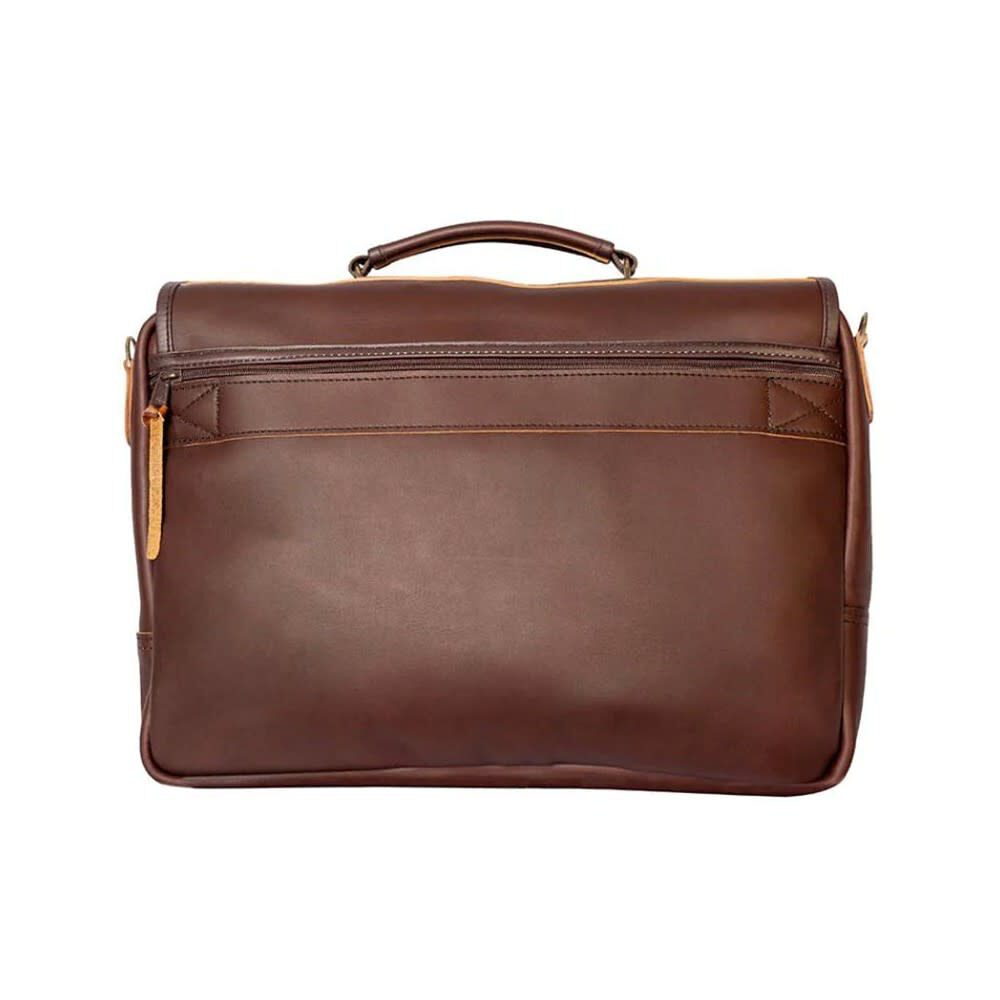 Duluth Pack Brown Leather Entrepreneur Briefcase, large image number 5