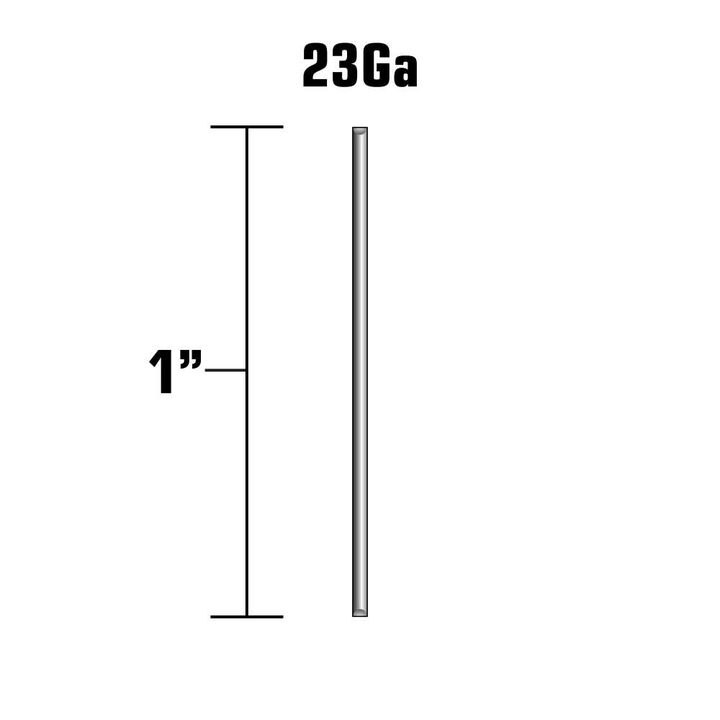 Metabo HPT 1in 23 Gauge Galvanized Headless Pins 2000pk, large image number 1