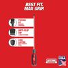 Milwaukee 3/16inch Cabinet 8inch Cushion Grip Screwdriver (USA), small image number 2