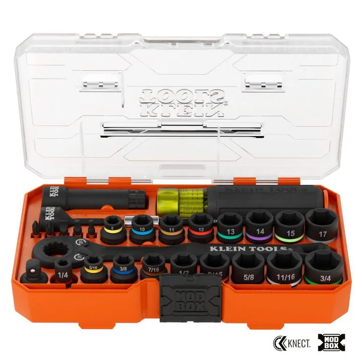 Klein Tools KNECT Impact Socket Set 28 Pieces