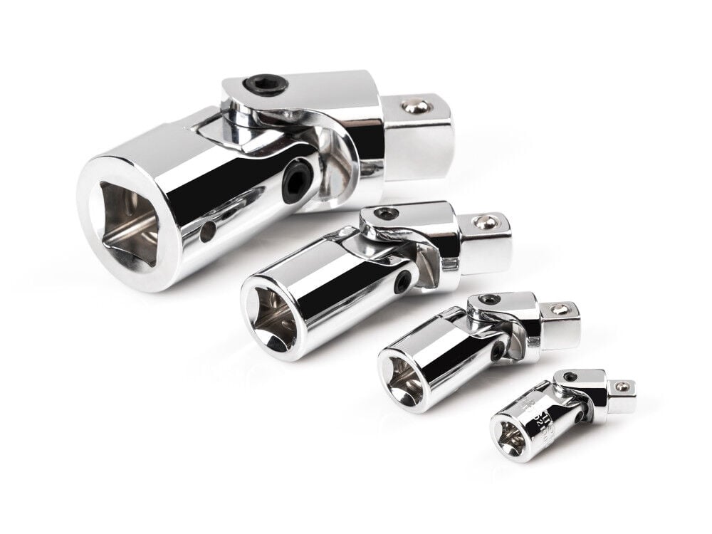Tekton 1/4, 3/8, 1/2, 3/4 Inch Drive Universal Joint Set, 4 Pieces - SHA99006