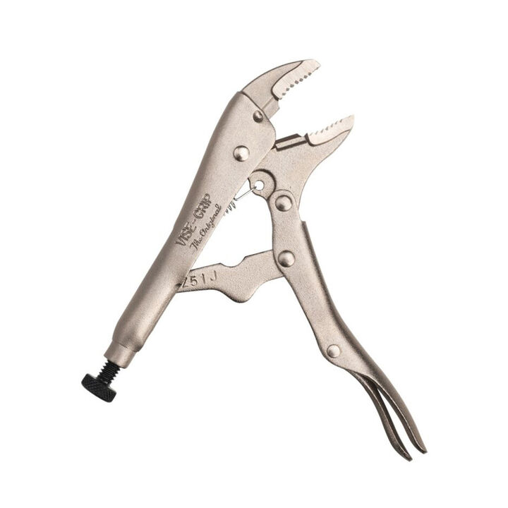 Stanley 5 Inch Curved Jaw Locking Pliers, large image number 2