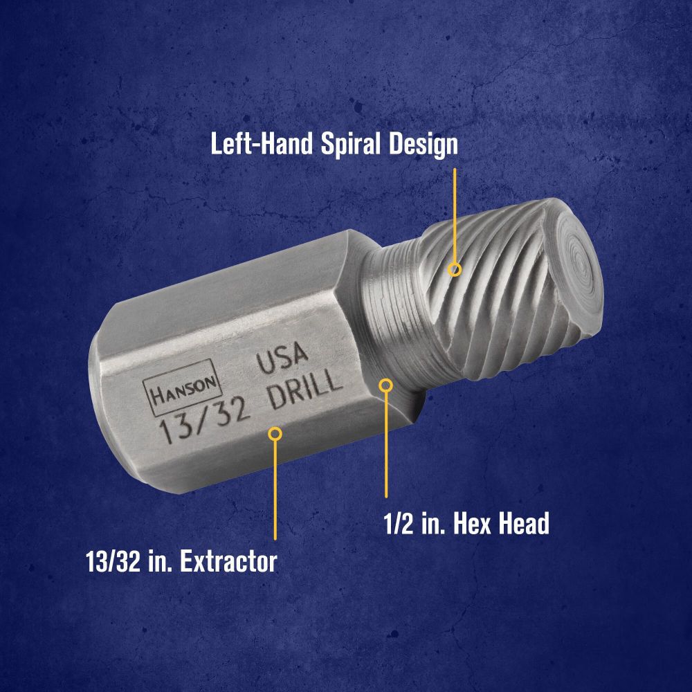 Irwin 13/32 Inch Multi Spline Screw Extractor, large image number 2