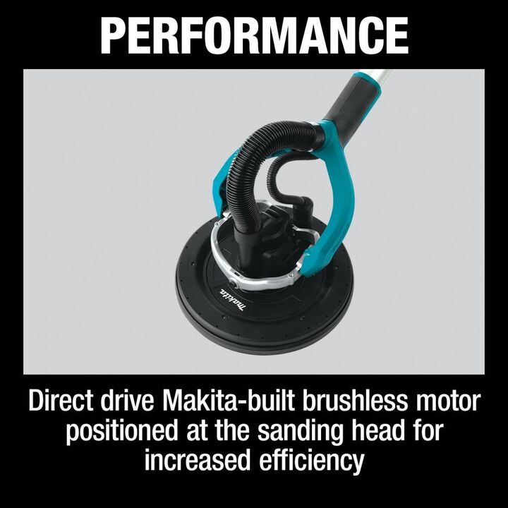 Makita 18V LXT 9in Drywall Sander Kit, large image number 25