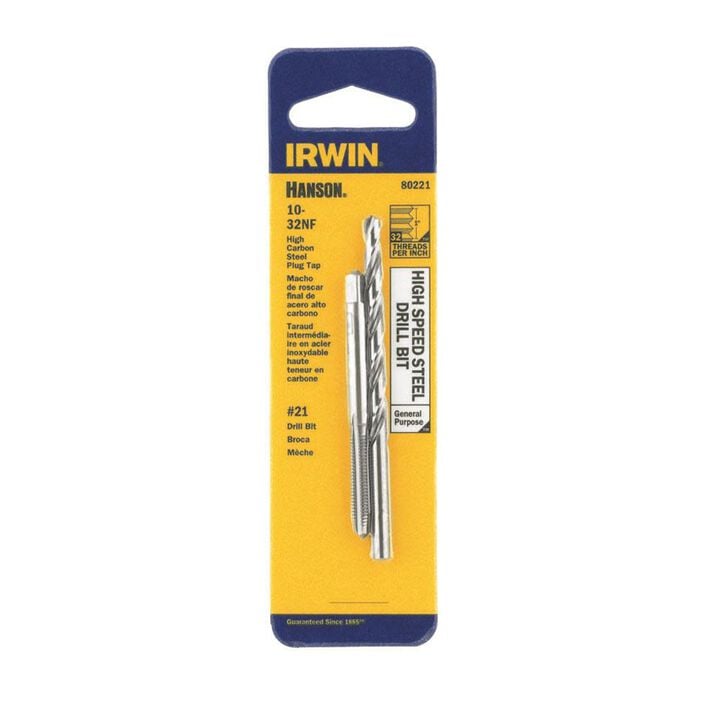 Irwin Tap and Drill Bit Combo
