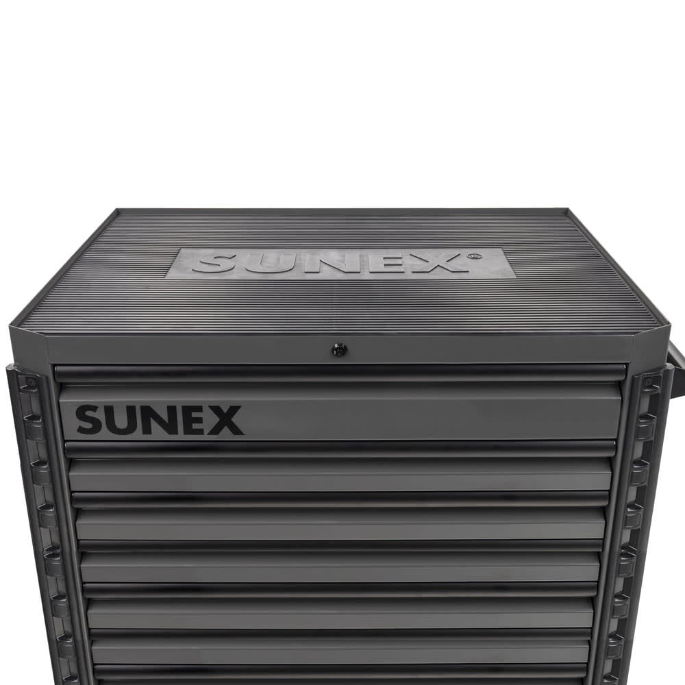 Sunex 41 Inch 8-Drawer Premium Service Cart Gray, large image number 7