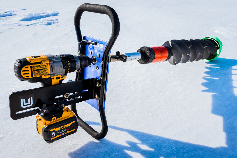 Best drill for clam auger plate clearance
