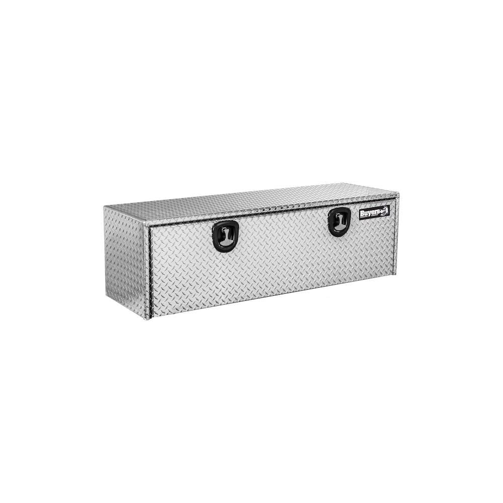 Buyers Products Company 18x18x48 Inch Diamond Tread Aluminum Underbody Truck Box – 1705110