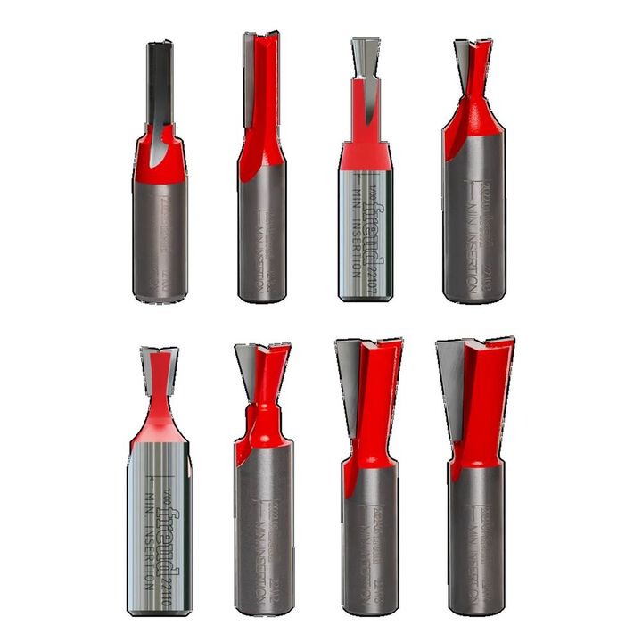 Freud 8 piece Bit Sets for Incra Jig, large image number 1