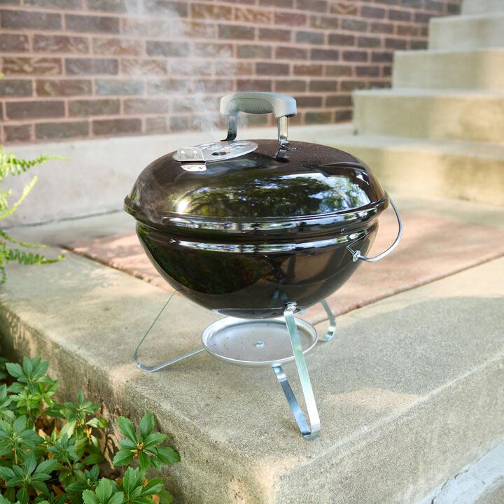 Weber Smokey Joe 14 Inch Steel Charcoal Grill Black, large image number 3