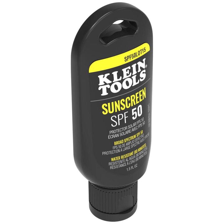 Klein Tools Sunscreen Lotion, Broad Spectrum SPF 50, 12 Pack, large image number 1
