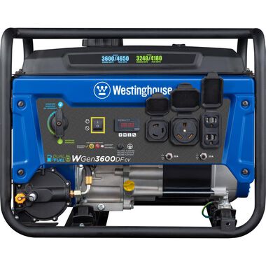 Westinghouse Outdoor Power Dual Fuel Portable Generator with CO Sensor, large image number 7