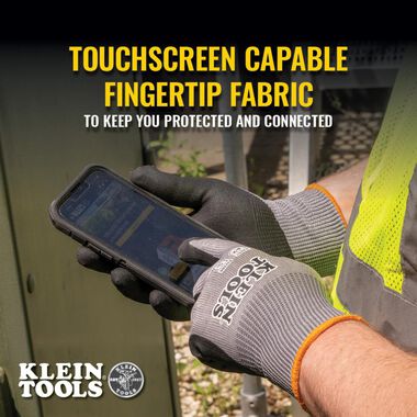Klein Tools A2 Cut Knit Dipped Gloves, Large, 2pk, large image number 2