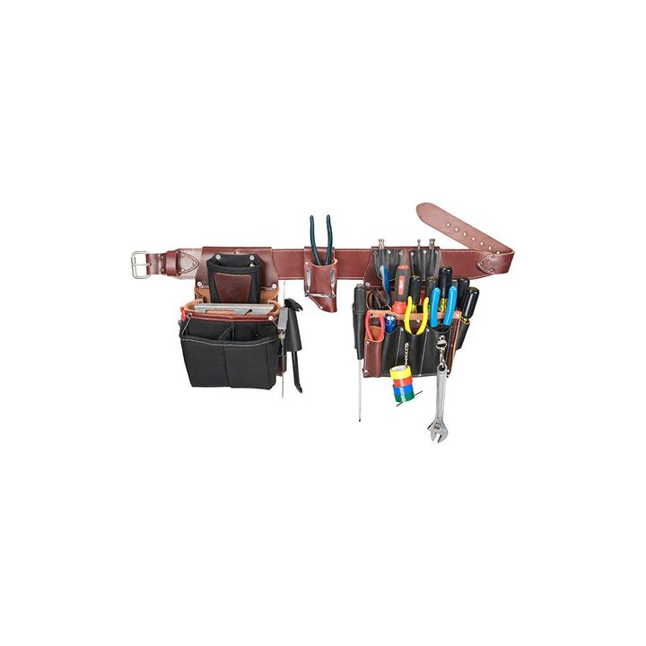 Occidental Leather Commercial Electricians Tool Bag Set Medium