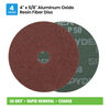 Spyder 4 Inch Resin Fiber Sanding Disc, 50 Grit Alum Oxide, 5/8 Inch Arbor 4 Pieces, small image number 5