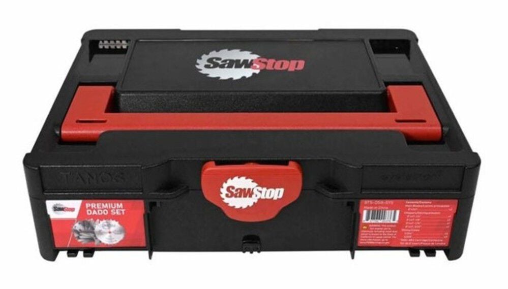Sawstop 44 Lbs Capacity Systainer Storage Box for Premium Dado Set – BTS-DS8-SYS-BOXONLY