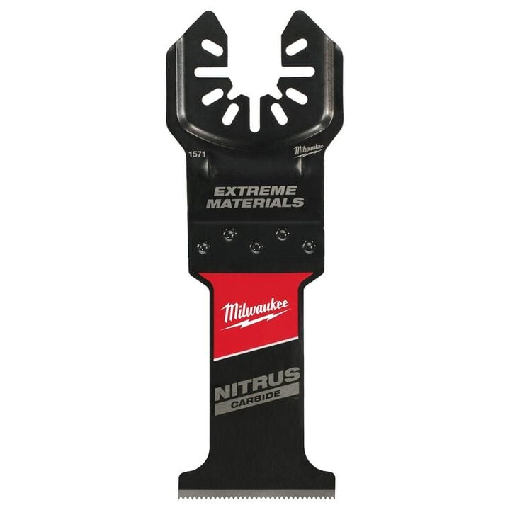 Milwaukee NITRUS CARBIDE Extreme Materials Universal Fit OPEN LOK Multi Tool Blade 3pk