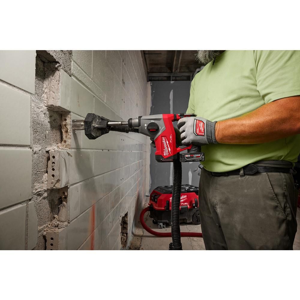 Milwaukee M12 FUEL 5/8 Inch SDS Plus Rotary Hammer Kit, large image number 13