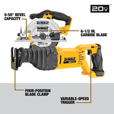 DEWALT 20V Max 9 Tool Combo Kit with Soft Case, large image number 7