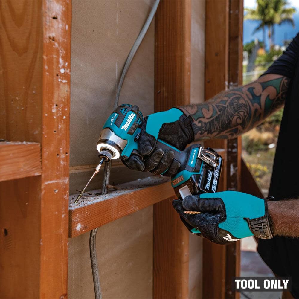 Makita 18V LXT Lithium-Ion Brushless Cordless Quick-Shift Mode 4-Speed Impact Driver & 4Ah Lithium Ion Battery Pack, large image number 11
