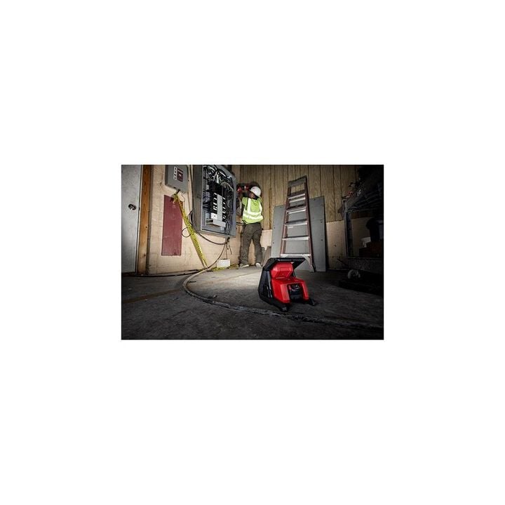 Milwaukee M12 Fuel 1/4 Inch Ratchet, M18 Rover Dual Power Flood Light (Bare Tool) Bundle, large image number 17