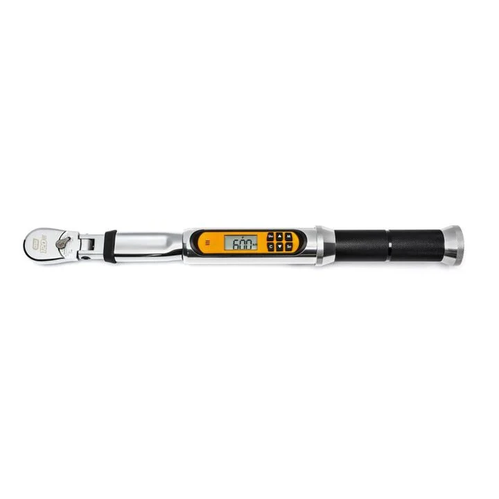 GEARWRENCH 120XP 3/8 Inch Drive Flex Head Electronic Torque Wrench with Angle