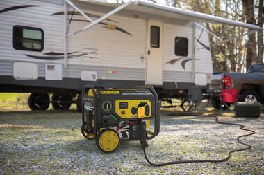 Champion Power Equipment Generator Dual Fuel Portable with Electric Start 3500 Watt, large image number 5