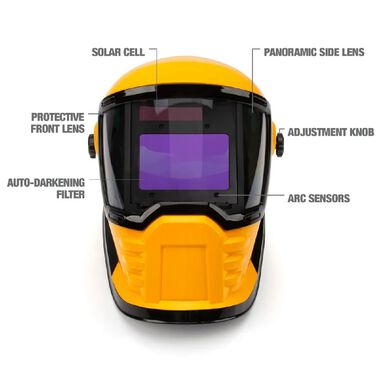 DEWALT Wide View Auto-Darkening Welding Helmet, large image number 1