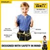 Stanley Jr High-Quality Fabric Sturdy Kids Tool Belt, small image number 3