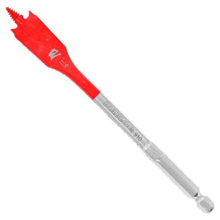 Diablo Tools 11/16in x 6in SPEEDemon Spade Bit, large image number 0
