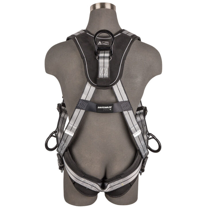 Safewaze PRO+ Slate Full Body Harness: Alu 3D, Alu QC Chest, TB Legs, large image number 1
