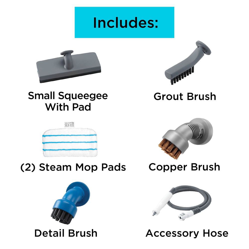 Black and Decker Steam-Mop And Portable Steamer, 2-In-1, Corded, large image number 5