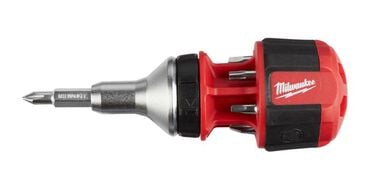 Milwaukee 8-in-1 Compact Ratcheting Multi-Bit Driver, large image number 8