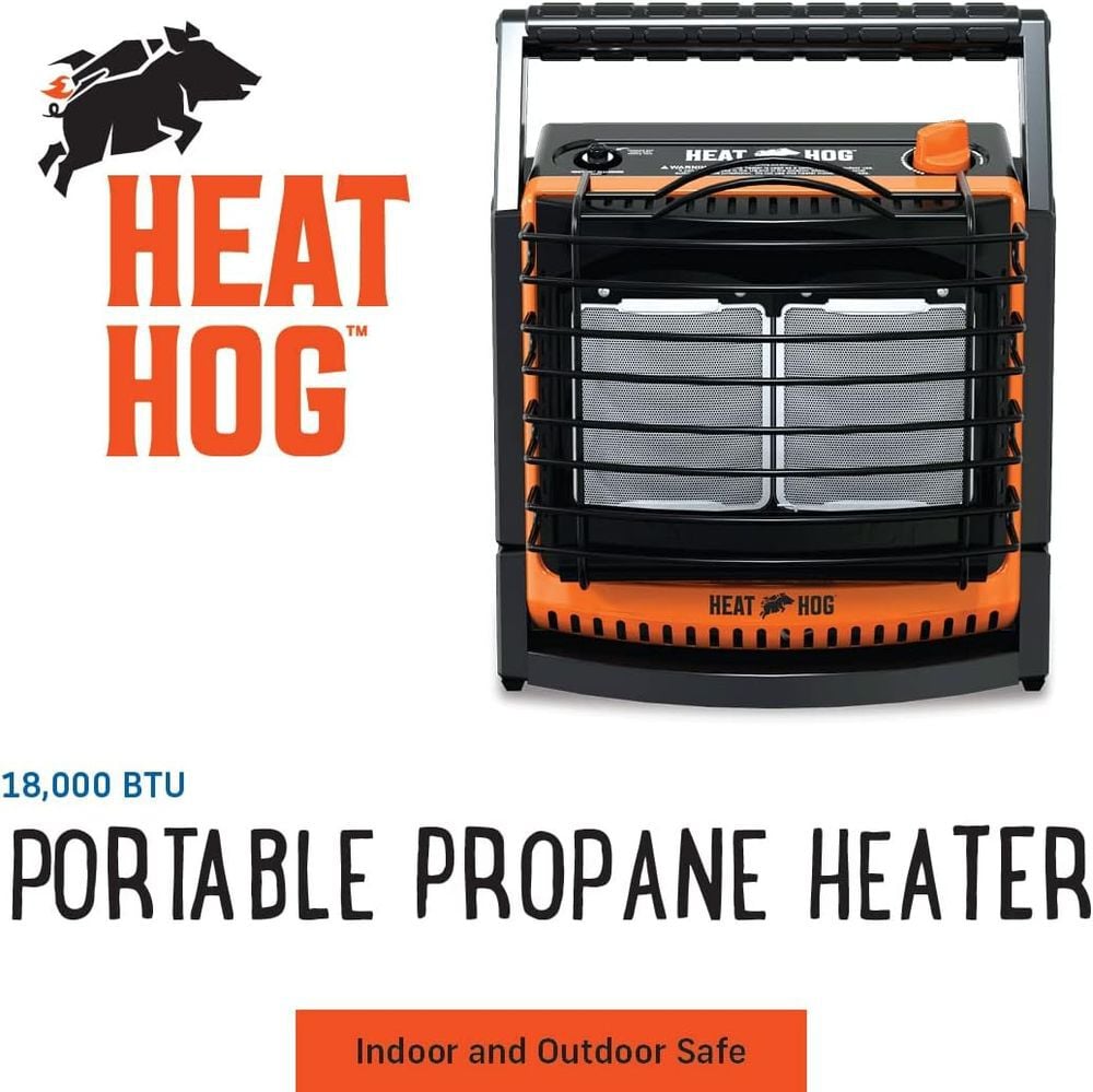 Heat Hog 18000 Btu 450 Sq-Ft. Area Portable Propane Radiant Space Heater, large image number 3