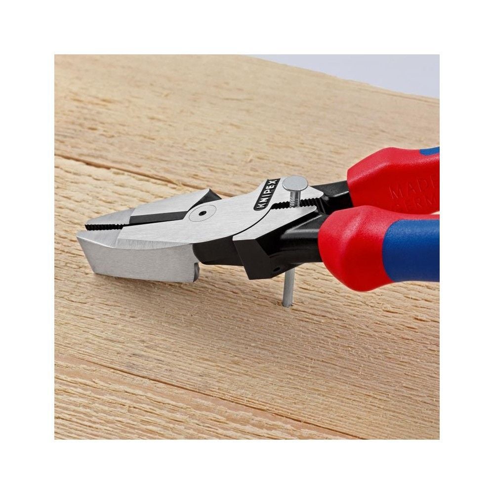 Knipex Linemans Pliers Plastic Coated Handle 240mm, large image number 4