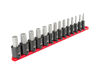 Tekton 1/2 Inch Hex Impact Bit Socket Set, 14 Piece (6-19 mm), small image number 1