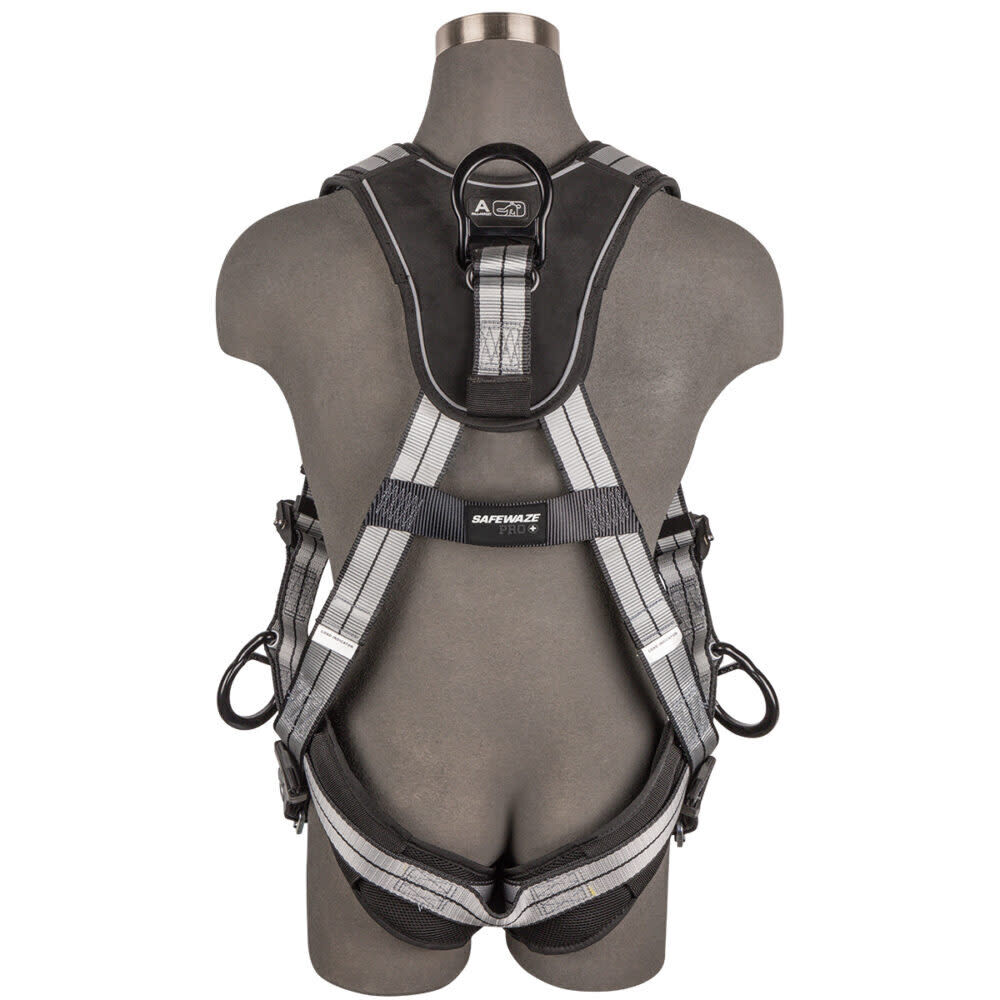 Safewaze PRO+ Slate Full Body Harness: Alu 3D, Alu QC Chest, TB Legs, large image number 2