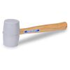 Vaughan RM2W 20 Oz 2-1/4 Inch Solid Gray Rubber Mallet, small image number 1
